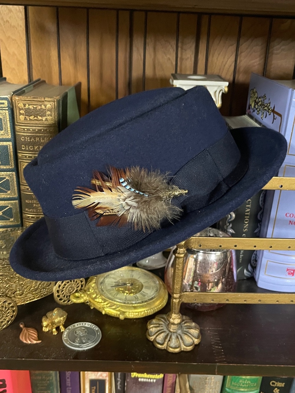 Unisex English Pork Pie Hat